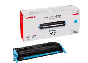 Canon 707 Cyan Toner Cartridge (707C)