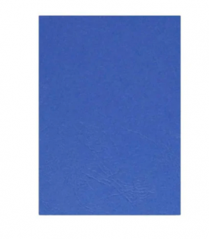 Deluxe A3 Embossed Leather Board Binding Cover, 100/pack, Dark Blue
