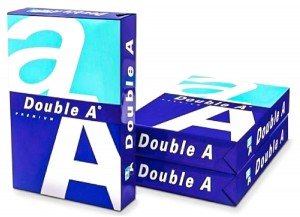 Double A Premium Photocopy Paper, A4 Size, 80 gsm, 500 Sheets / Ream