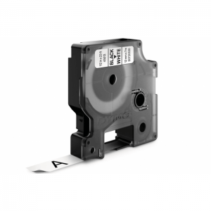 Dymo 45013, D1 Tape,12mm x 7m, Black on white