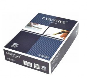 Executive Laid Bond Paper, 500 Sheets, 100 gsm, A4 Size - White (FSPALD100WH)
