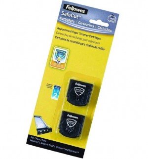 Fellowes Safecut Replacement Blades -Straight Cut 2pcs-pack
