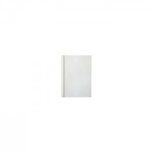 Fellowes Thermal Binding Cover A4, 3mm, 100/box, Clear Front Cover, Back and Spine White
