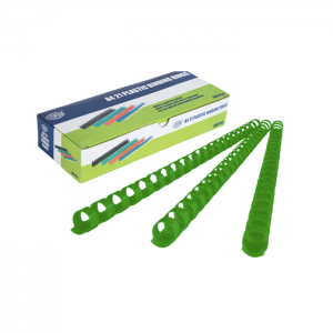 FIS 10mm Comb Binding Rings 100/box Green