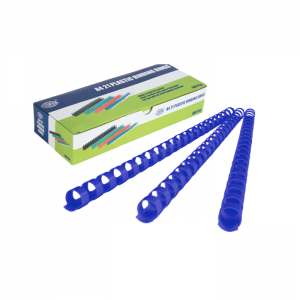 FIS 12mm Comb Binding Rings 100/Box Blue