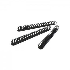 FIS 19mm Comb Binding Rings 100/box Black