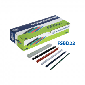 FIS 22mm Comb Binding Rings 50/box Blue