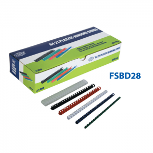 FIS 28mm Comb Binding Rings 50/box Blue