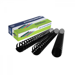 FIS 38mm Comb Binding Rings 50/Box, Black