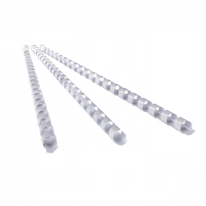 FIS 8mm Comb Binding Rings 100/Box White