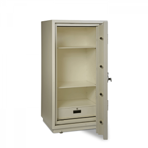 Valberg FRS-133 EL Fire Resistant Safe  Digital & Key Lock  White