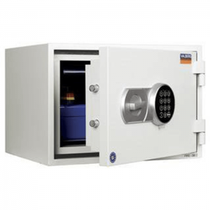 Valberg FRS-30 EL Fire Resistant Safe  Digital & Key Lock  Off-White  