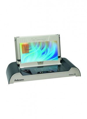 Fellowes Helios 30 Light Duty Thermal Binding Machine, Black/Grey