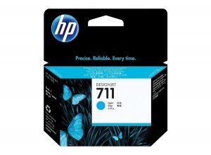 HP 711 Cyan Ink Cartridge (CZ130A)
