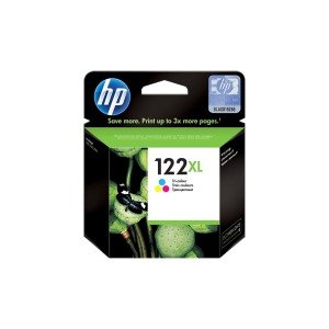HP 122XL High Yield Tri-color Original Ink Cartridge (CH564HE)