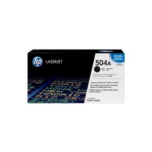 HP 504A Black Toner Cartridge (CE250A)
