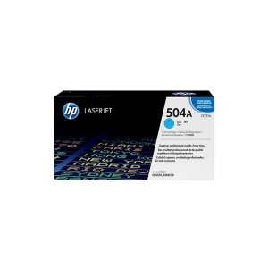 HP 504A Cyan Toner Cartridge (CE251A)