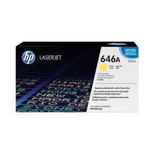HP 646A Yellow Original LaserJet Toner Cartridge (CF032A)
