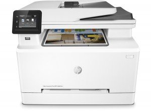 HP Color LaserJet Pro MFP M281fdn Multifunction Color Laser Printer, White