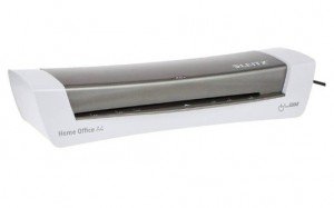 Leitz iLAM A4 Home Office Laminator – 80–125 Micron Pouches, 3-Minute Warm-Up, 60-Second Lamination, Auto Shut-Off, Grey