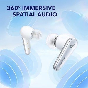 Anker Soundcore Liberty 4 Noise Cancelling Earbuds White