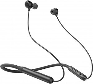 Anker Soundcore Life U2i Wireless Headphones, Neckband Bluetooth Headphone, Black