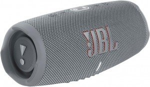 JBL Charge 5 Portable Waterproof Speaker with Powerbank, Grey