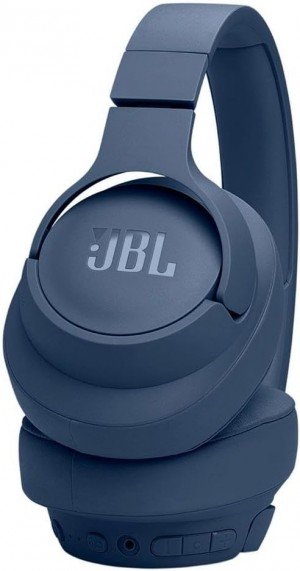 JBL Tune 770NC Adaptive Noise Cancelling Wireless Over Ear Headphones, Blue