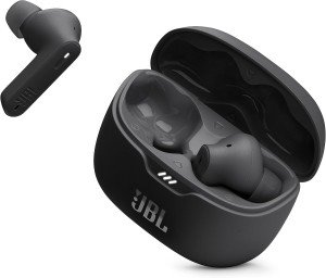 JBL Tune Beam True Wireless Noise Cancelling Earbuds, Black