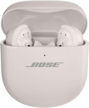 Bose QuietComfort Ultra Wireless Noise Cancelling Earbuds, White Smoke