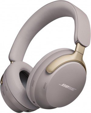 Bose QuietComfort Ultra Wireless Noise Cancelling Headphones, Sandstone