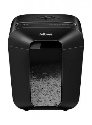 Fellowes LX50 Light Duty Cross Cut Shredder, Black