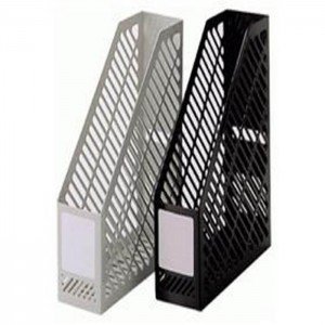 Deli Plastic Magazine Rack  Black