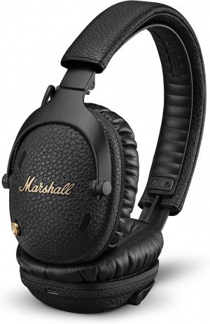 Marshall Monitor III Active Noise Canceling Over-Ear Bluetooth Headphones, Black