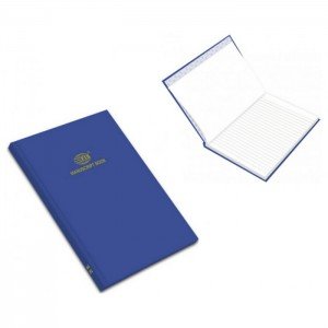 FIS Manuscript/Register Book 2QR, A4, 210x297 mm, 96 sheets, Blue