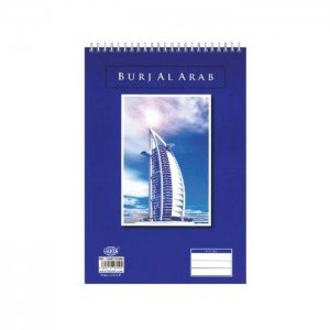 FIS Notebook Top Spiral, 50 Sheets, 90mm X 135mm [FSNB90135N]