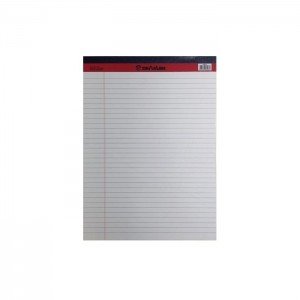 Sinarline Legal Pad A4, 56gsm, 50 Sheets, Line Ruled, White