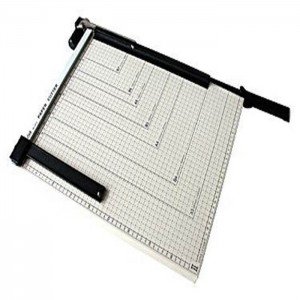 DELI 8012 A3 Size Paper Cutter With Steel Base (460mmX380mm), 18inchesx15inches