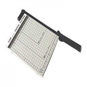 DELI 8016 A5 Size Paper Cutter with Steel Base (200mmX180mm), 8inchesx7inches