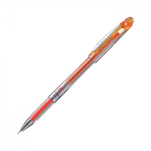 Pentel BG207 Slicci Gel Ink Pen  Orange  (Pack of 12)