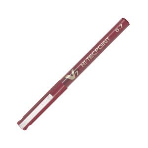 Pilot V7 Hi-Tecpoint BX-V7 Roller Ball Pen  0.7mm  Red