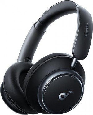 Anker Soundcore Space Q45 Adaptive Noise Cancelling Headphones, Black