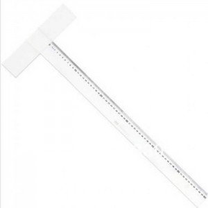 Deli 8410 TSquare  60cm Transparent