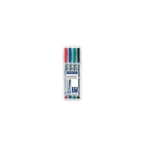 Staedtler 315 Lumocolor Non-Permanent Universal Pen M  Assorted (Pack of 4)