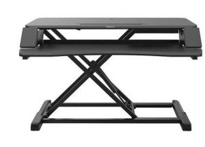 Fellowes Corsivo Sit-Stand Workstation, Black - FEL 8091001