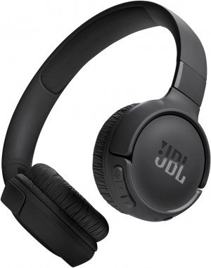 JBL Tune 520 BT Wireless On-Ear Headphones, Black