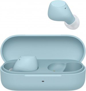 Sony WF-C510 Truly Wireless Earbuds, 22 hours battery life, Clearer hands-free calling, Multipoint Connection, Ambient Sound Mode, IPX4 Water Resistance, Blue