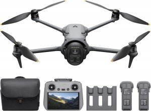 DJI Mavic 4 Pro Fly More Combo with DJI RC 2, Tri-Camera Drone, 30km Video Transmission, 51-Min Max Flight Time, Charging Hub, MOIAT Certified