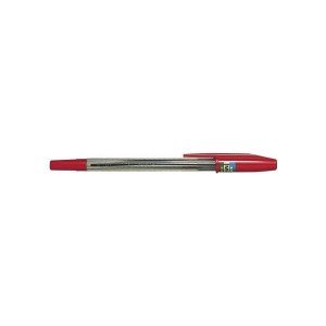 Uniball SA-S Medium Ball Point Pen  Red  (Pack of 12)