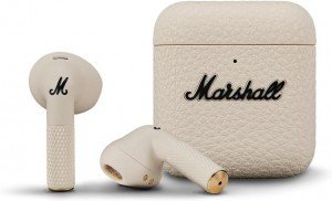 Marshall Minor IV Bluetooth Earphones, Cream